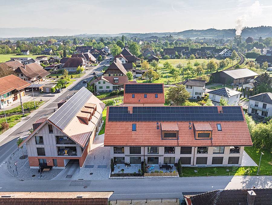 Überbauung Mit 3 Mehrfamilienhäuser In Bargen 4